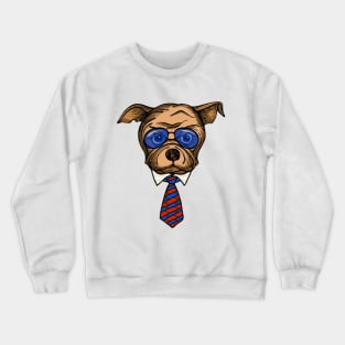 FASHIONABLE BULLDOG Crewneck Sweatshirt